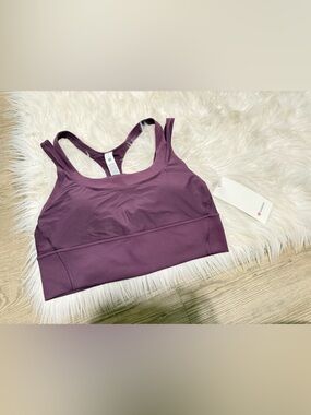 lululemon athletica Plum/ Purple Sports Bra NWT size 10